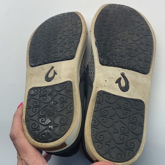 Olukai Pehuea Gray Slip On Loafers Sz 10. SNK0298C - Picture 10 of 10